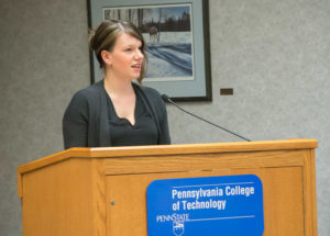 Chapter President Morgan E. Foust