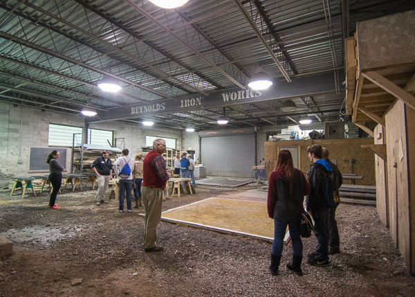 Sparking interest is the new associate degree in concrete science, designed to prepare students for that building material's  production and analytical evaluation, starting in Fall 2018.