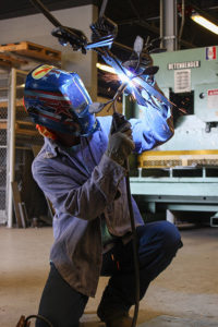 Welding is one of the components of the new metal fabrication technology major set to launch this fall at Penn College.