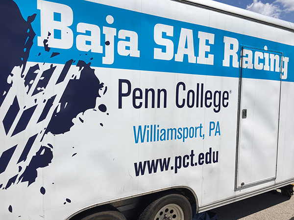 A colorful calling card puts the competition on notice.