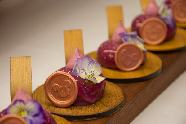 Colorful pastries by Top 10 co-honoree Stefan Riemer, a pastry chef for Walt Disney World, add to the festivity.