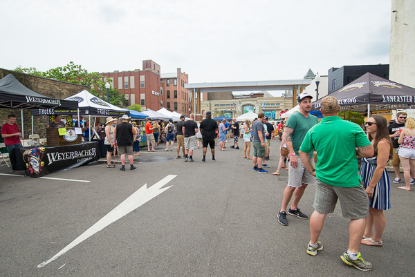Beer tents abound in Billtown. 