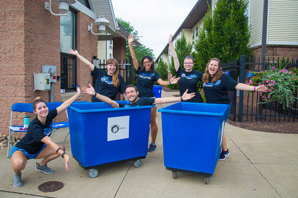 Campus View RAs can’t contain their excitement!