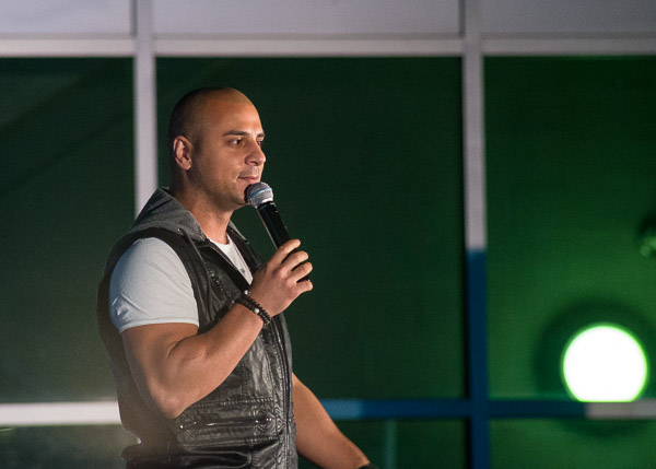 Hypnotist Eric Mina, a returning favorite ...