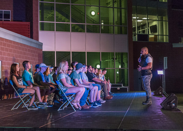 ... entertains with his side-splitting and mind-boggling artistry.