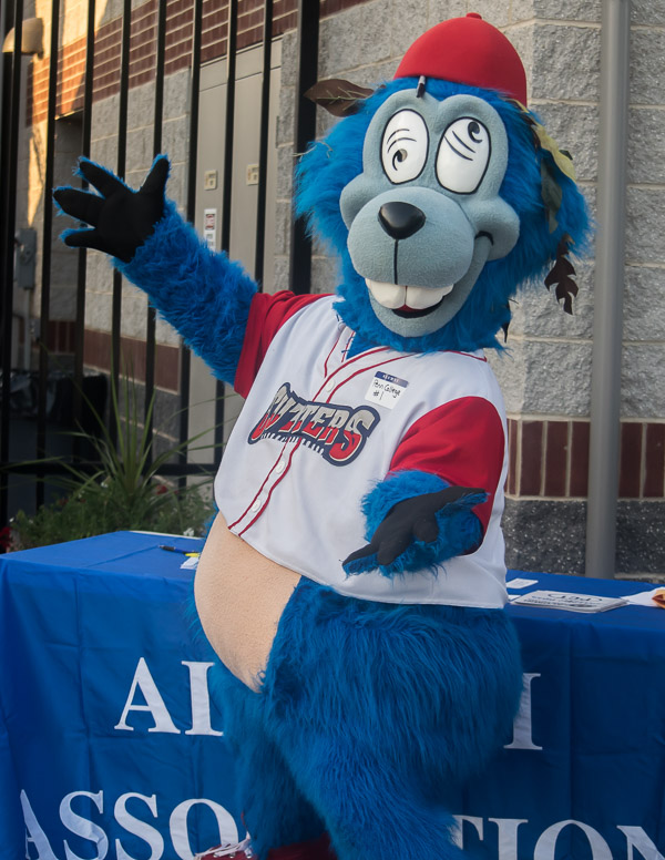 The college has its Wildcat; the 'cutters have ... Boomer!