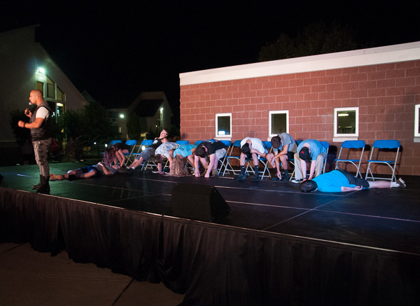 Students were entranced ...