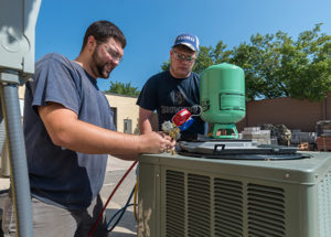 Heating, ventilation and air conditioning technology is one of six associate degree majors at the heart of a $1 million career-readiness grant awarded to Pennsylvania College of Technology by the National Science Foundation.