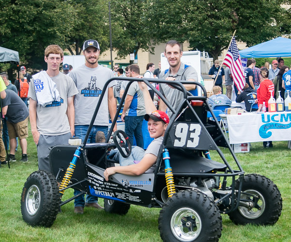 Among the campus groups that successfully blend academic achievement and flat-out fun is the Baja SAE team.