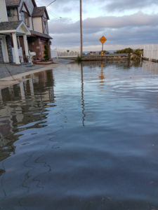 "The island has been facing an increase in coastal flooding more than usual," Thomas said.