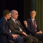 The panelists underscore their presentation with thoughtful responses to audience feedback.