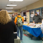 Vendors tempt students up and down the CC hallway.