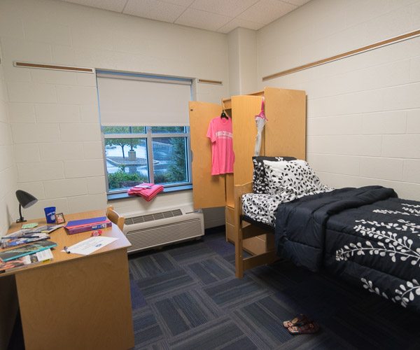 ... provide a peek of the college's attractive and impressive accommodations.