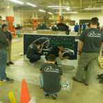 The Penn College Motorsports Association incorporates its organizational logo into this year's holiday card.