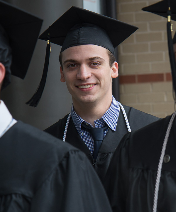 Logan M. Tubiello, who served the college as a Presidential Student Ambassador, is ready to take his degree in welding and fabrication engineering technology into the workforce. 