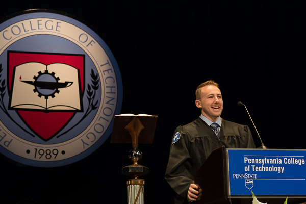 Corneliussen, whose internship with Tesla led to a full-time position, speaks of the importance of failure in the process of success.