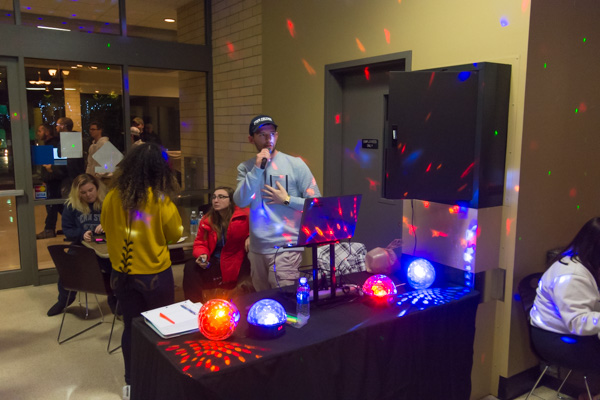 The Penn College Music Club hosts karaoke to chase away the blues.