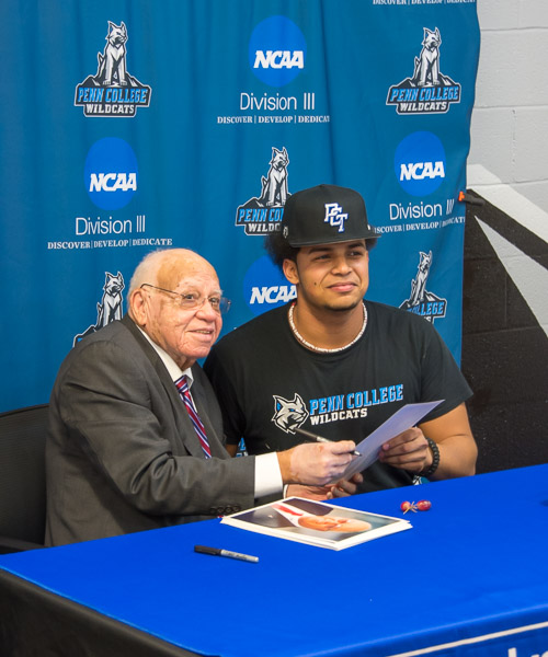 Boone shares the spotlight with Luis R. Rodriguez, of Bronx N.Y., a WIldcat baseball player who majors in residential construction technology and management: building construction technology concentration.