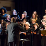 Making a joyful noise, under Leach's guest direction