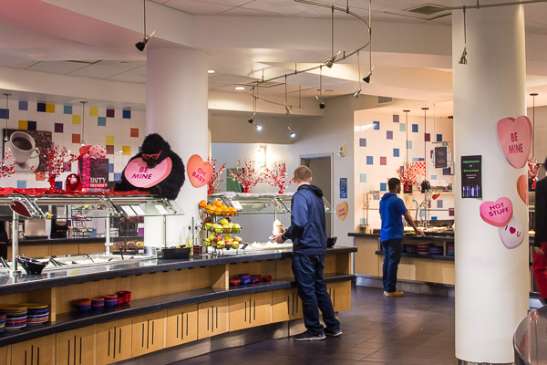 Decorations provide a perfect accessory to the heartwarming menu.