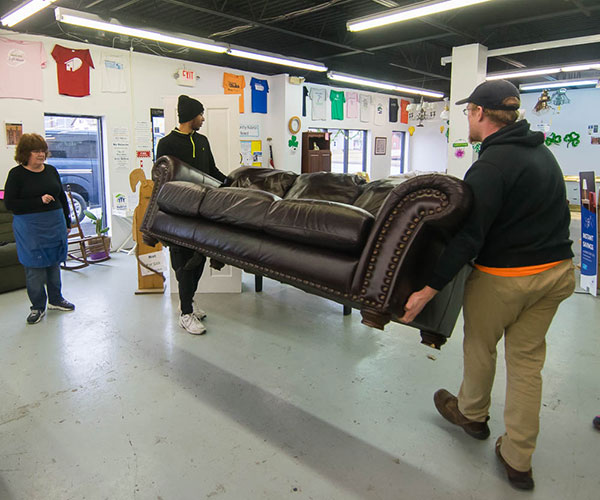 ... at the nonprofit organization's ReStore on Rose Street, where do-it-yourselfers can purchase furniture and home-improvement materials below retail.