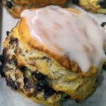 Kimberly Asbury's blueberry biscuits