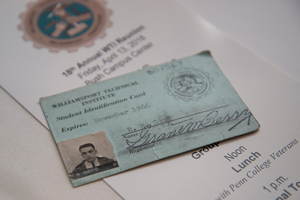 ... a 1967 drafting graduate who also carried his WTI student ID in his travels from Wellsville, N.Y.