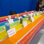 A Culture Cakes activity let attendees decorate cupcakes based on the different parts of their identity.