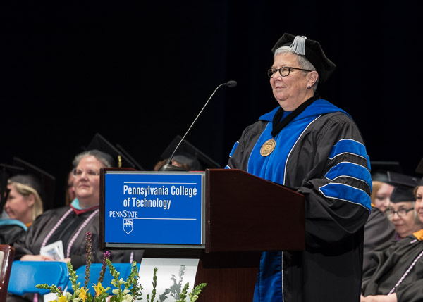 Forty years after she first joined the college faculty, the president remains inspired by students – from first meeting at orientation to their final exams and beyond.