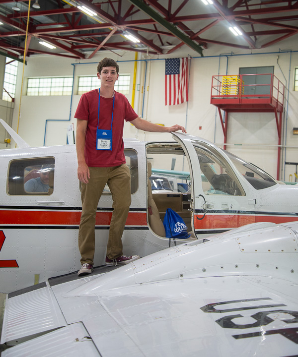 New this year, Aviation Camp offers ample opportunities for exploration by adventure-seekers. 