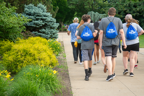 Have Penn College backpacks, will travel … across campus.
