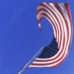 A swirl of stars and stripes