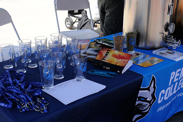 ... sharing space with the Alumni Relations Office, which provided keychain lanyards and Wildcat-embossed pint glasses for graduates of Penn College and its predecessors.