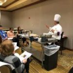 Chef Paul Mach provides a lesson on ancient grains to a group of family and consumer scientists.