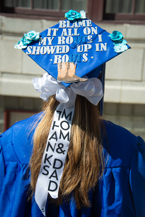With thanks to her parents (and a shout-out to Garth Brooks), an occupational therapy assistant grad highlights the 
