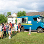 A nostalgic treat draws a crowd.