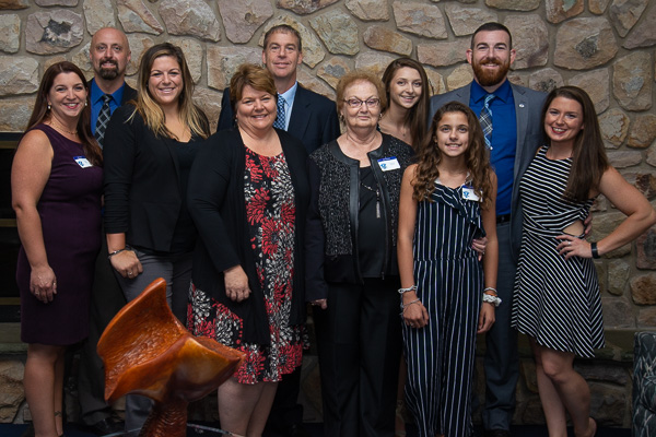 Gingrich brought along a large team of supporters for his “MVP role” at the athletics banquet. 