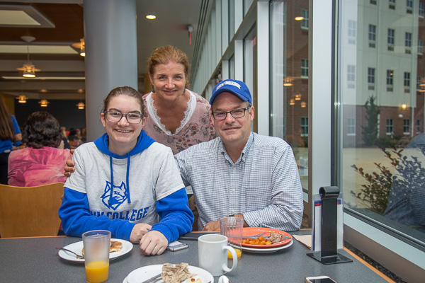 The Witherow family savors breakfast and bonding in Capitol Eatery. Emily G. Witherow, of Perkasie, is enrolled in building and sustainable design: architectural technology concentration. 