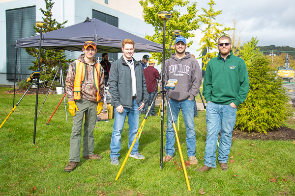 Students share their passion for civil engineering and surveying.