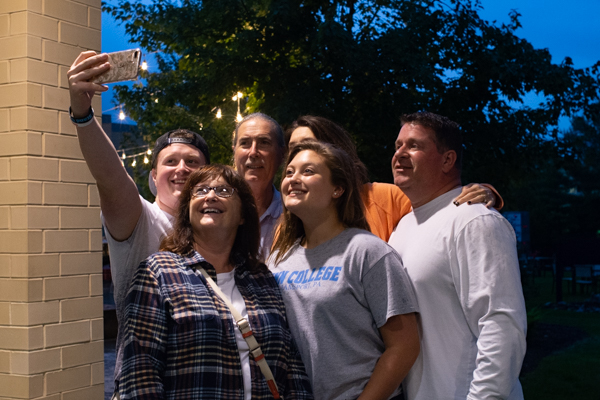 Dylan C. Godinez, of Reading, immortalizes a weekend of family fun. He is an engineering design technology major.