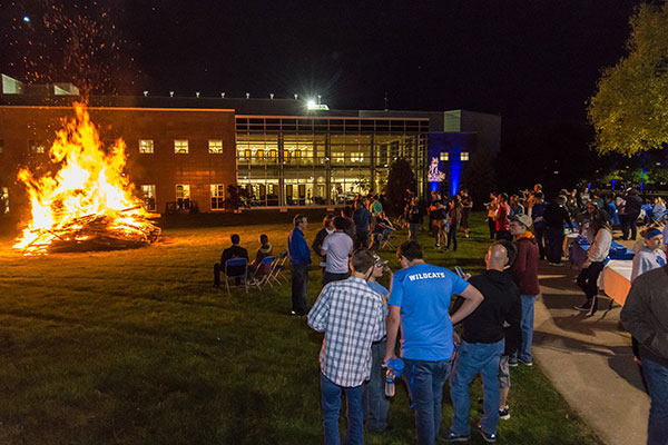 A campus tradition returns to the Madigan Library Lawn.