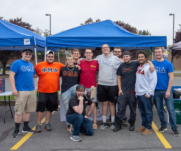 The brothers of Phi Mu Delta hosted their third annual charity car show, benefiting St. Jude Children’s Research Hospital.
