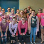Radiography students sport pink to help support breast cancer awareness and the importance of early detection.