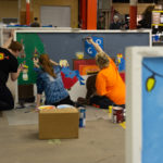 Exhibiting the team-oriented play that is their organization's hallmark, members of the Wildcat Online Gaming Association work together with singular purpose.