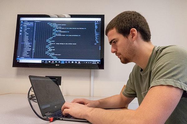 For his senior project at Pennsylvania College of Technology, Ethan M. Yoder, a software development and information management student from Denver, Lancaster County, is updating an iconic Maya calendar converter program.