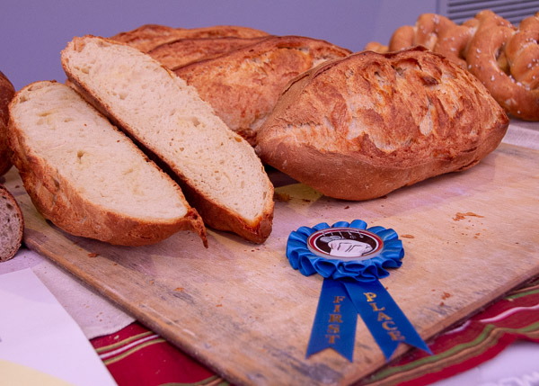 Ally T. Monborne, of Williamsport, received first place in the Advanced Breads course. Each student submitted breads of his or her own original formulas.
