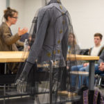 During the Makerspace visit, Brueckner explains her “Embodisuit” that allows its wearer to map signals onto different places on the body to experience meaningful connections.