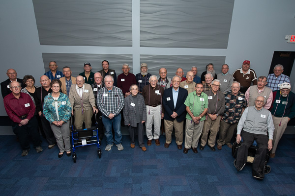 A gathering of groundbreakers in the Thompson Professional Development Center
