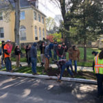 Dincher's Arboriculture (URF201) class beautifies Williamsport streets through an urban forestry project.