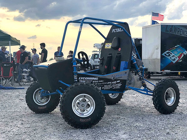 Pennsylvania College of Technology’s entry in Baja SAE Tennessee Tech finished eighth out of 96 cars in the endurance-race portion of the Society of Automotive Engineers’ recent event in Cookeville, Tenn.